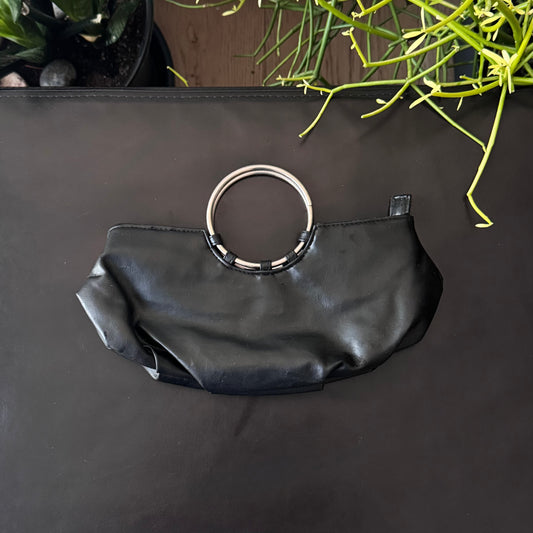 Black & Silver Mini Handbag