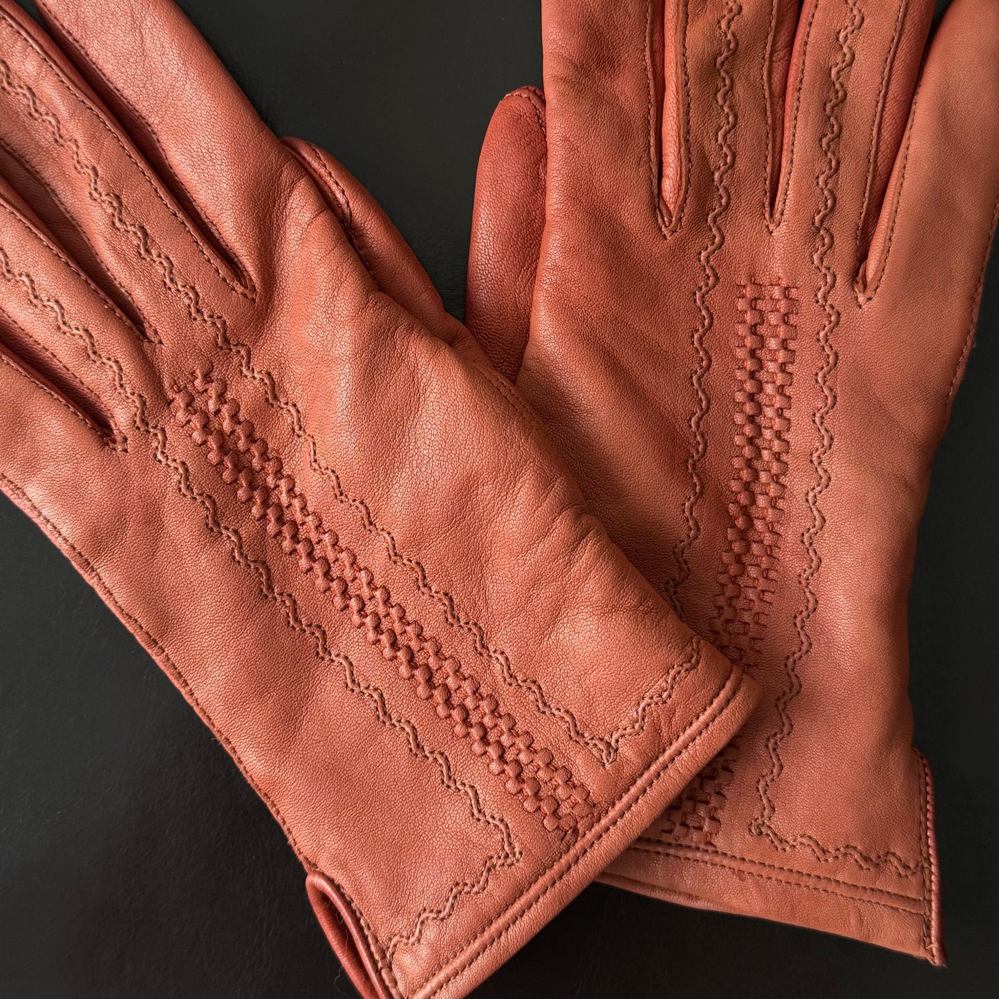 Burnt Orange Gloves