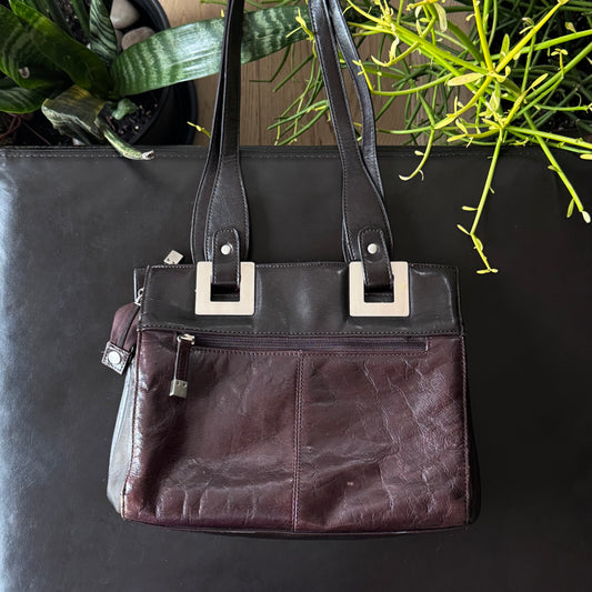 Dark Brown Leather Purse